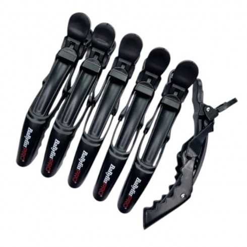 Зажимы для волос Babyliss Pro Croco 6 штук